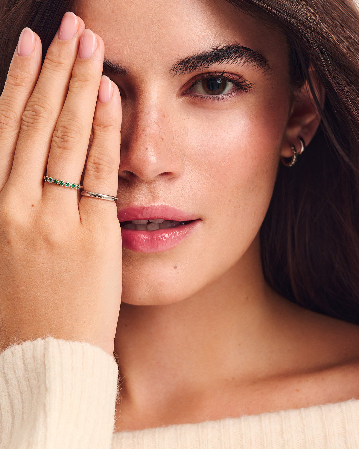 Bague Andréa Or Blanc, bague Vivi or blanc