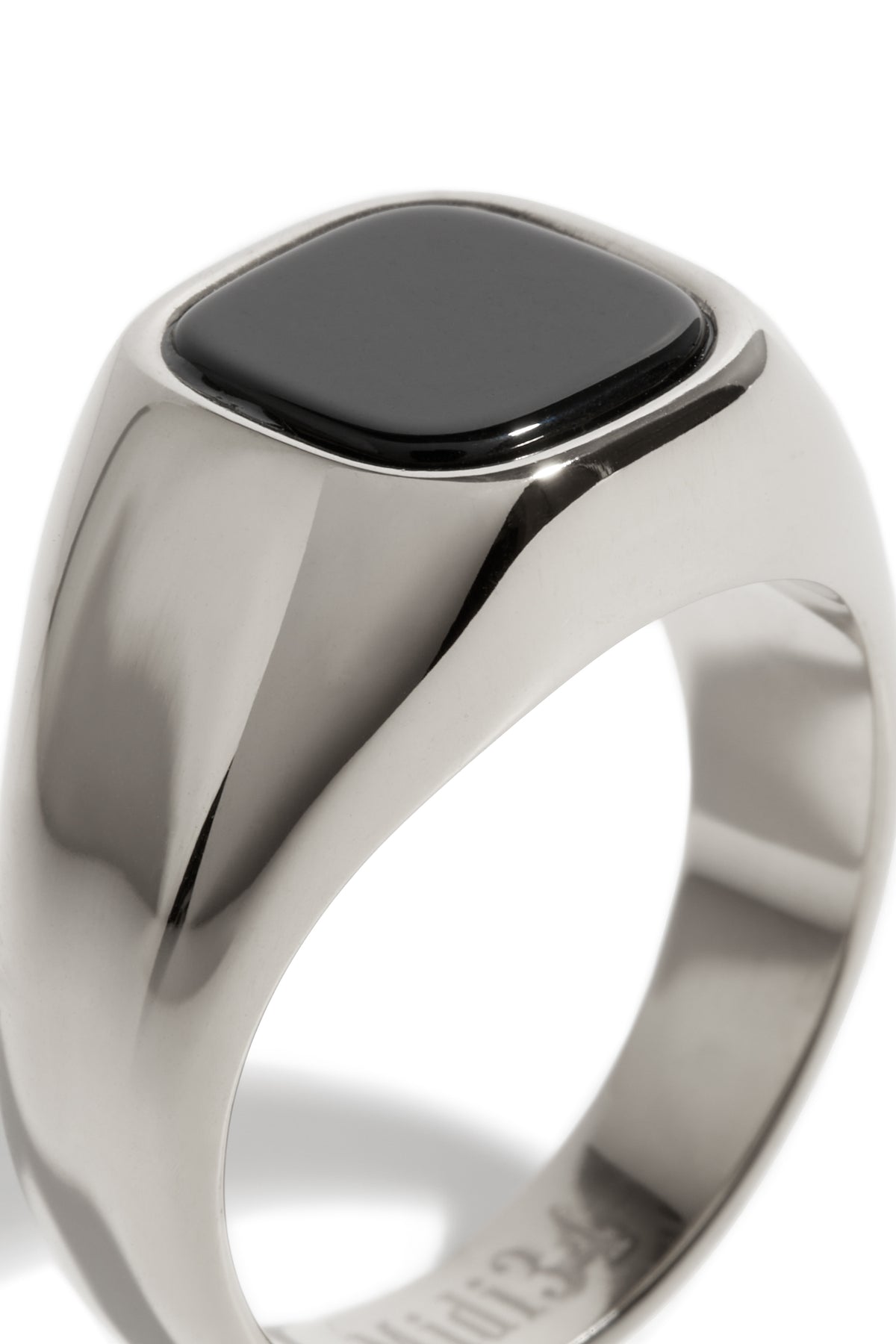 Bague Clément Onyx argent 2