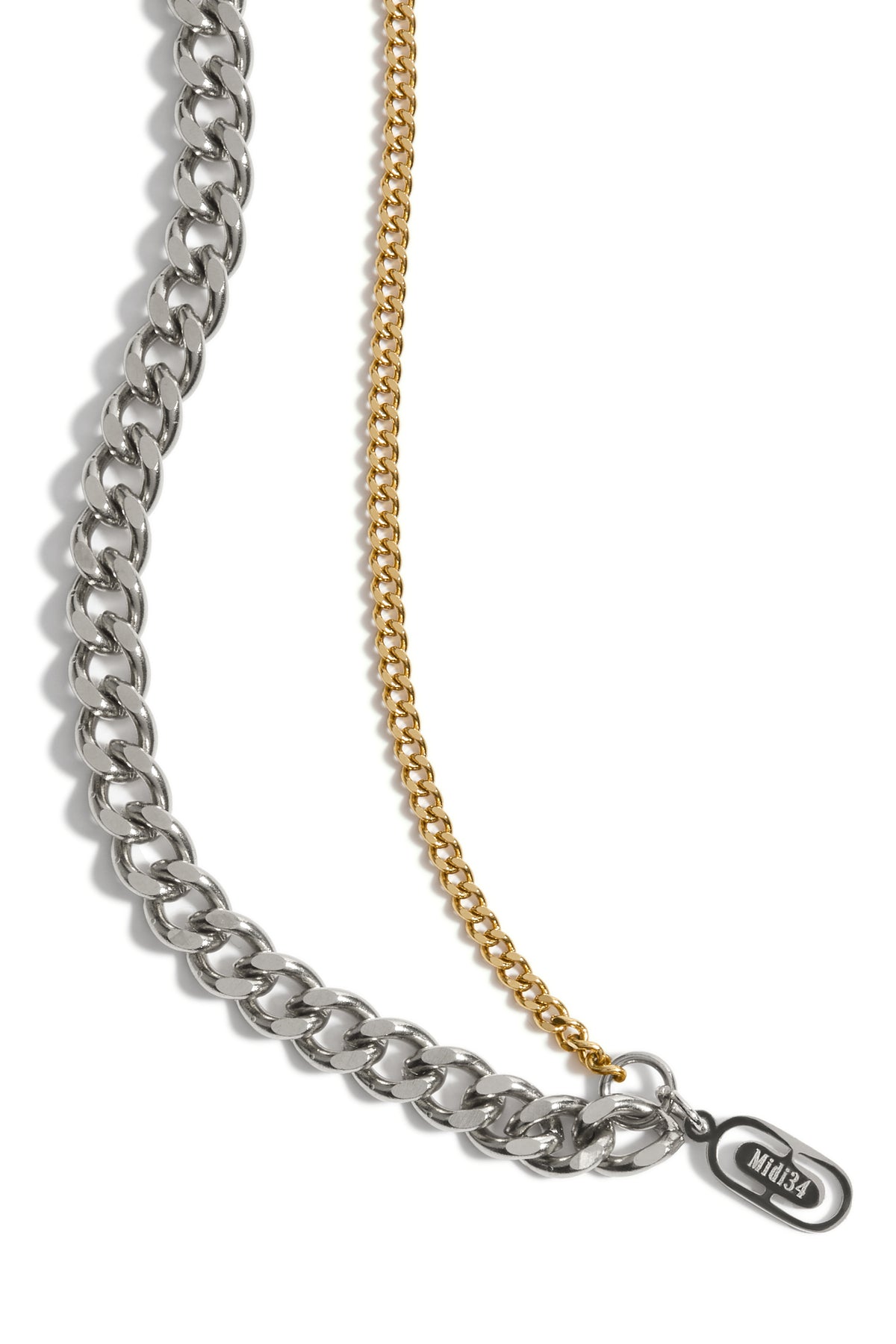 Bracelet Adam deux tons or argent 2