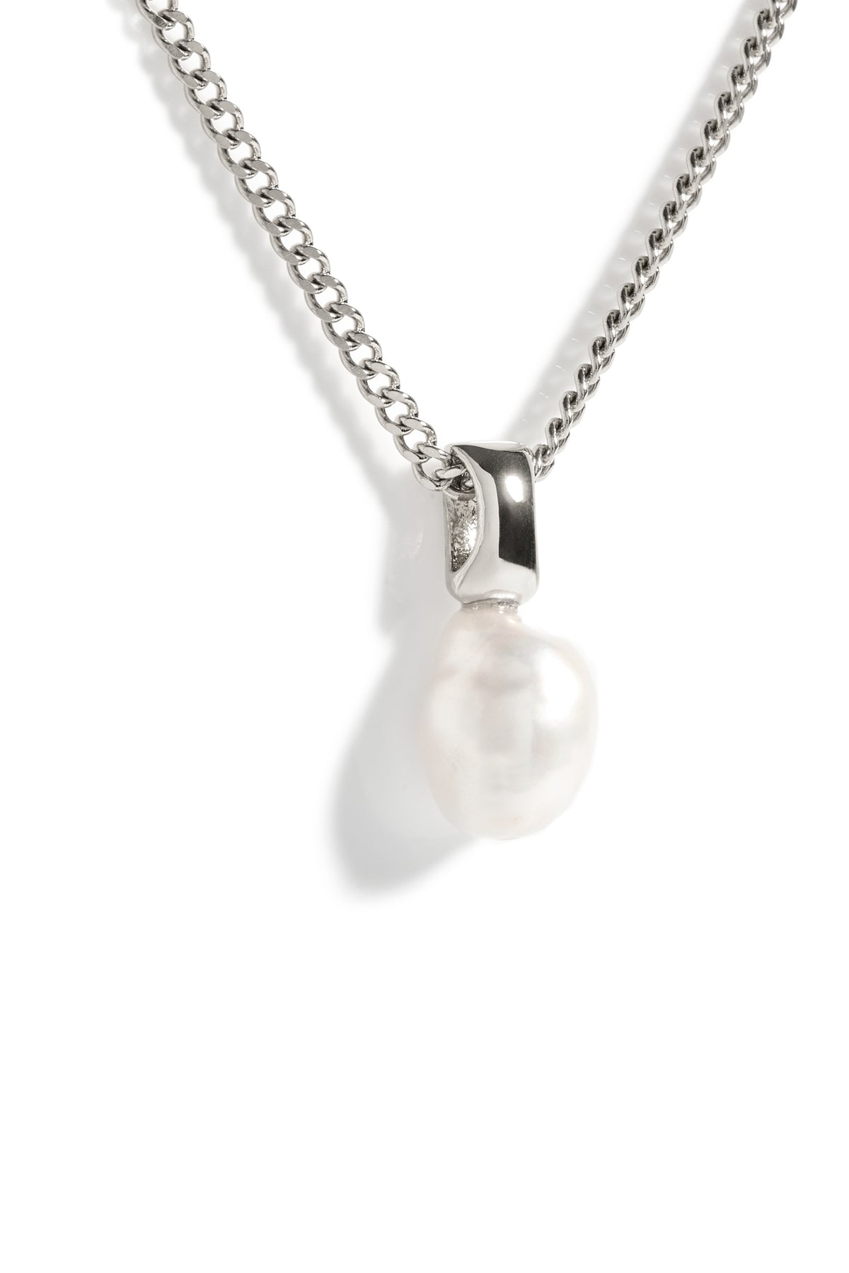 Collier Brad Or Blanc 2