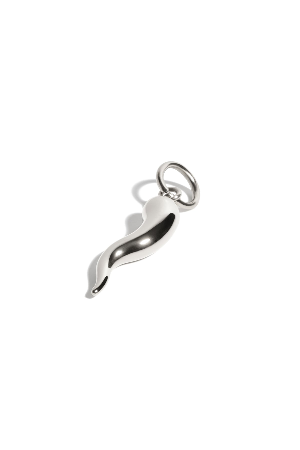 Pendentif Bruno or blanc