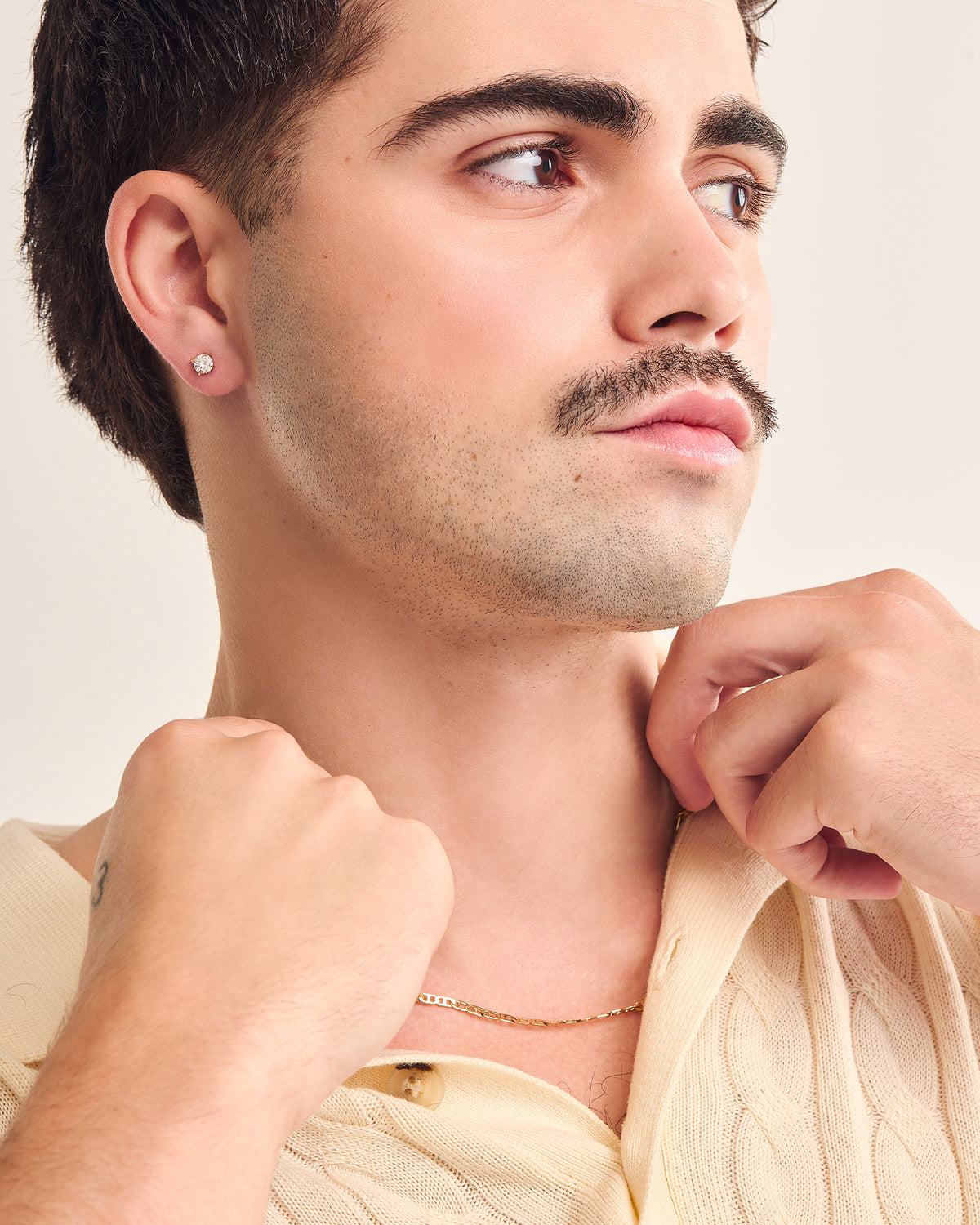 Boucles d'oreilles Albert Or 2