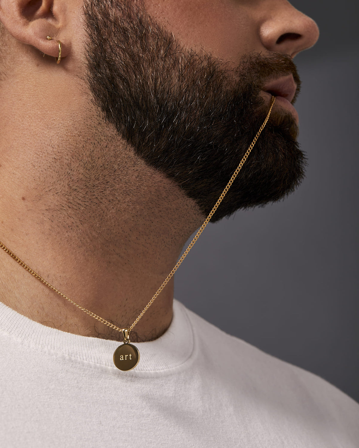 Mannequin Pendentif Marcus or