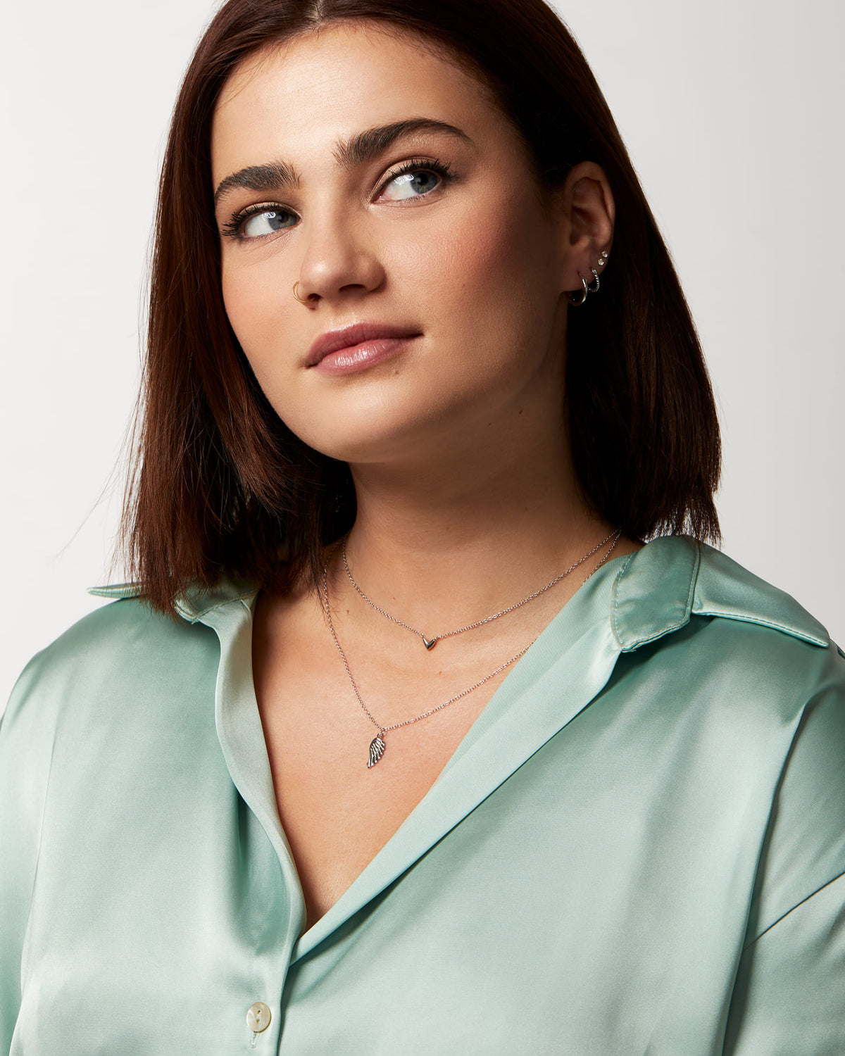 Mannequin Pendentif Jolyane argent