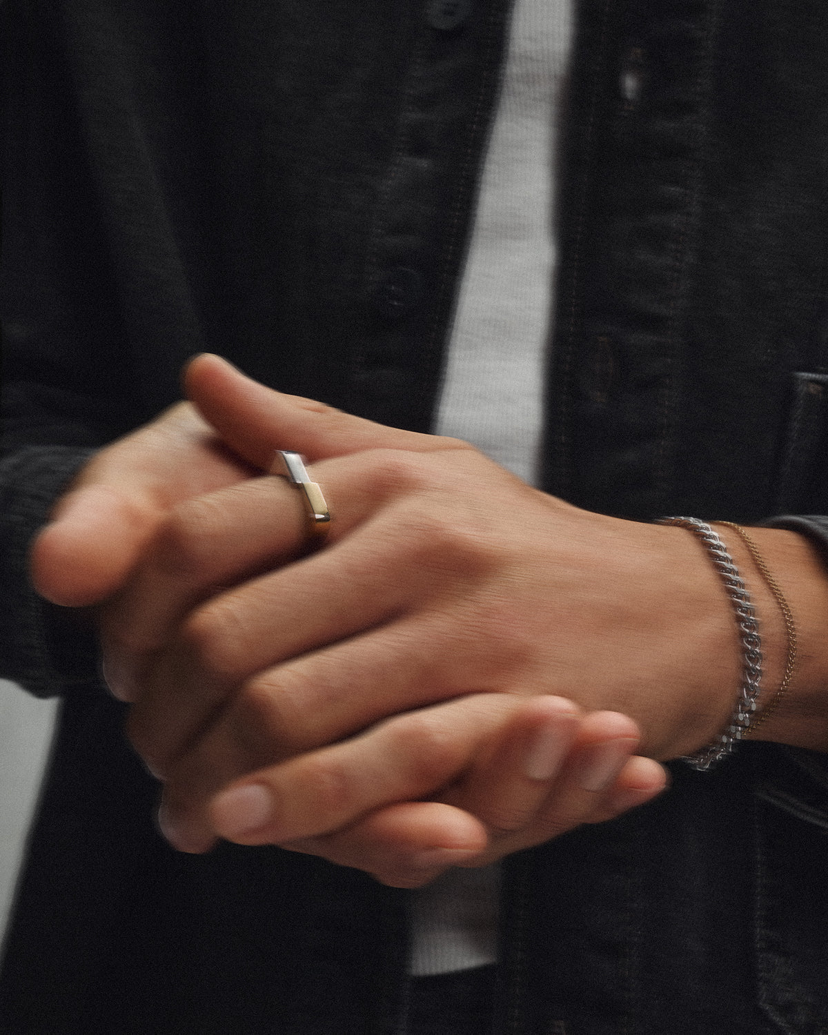 Bague Samuel deux tons
