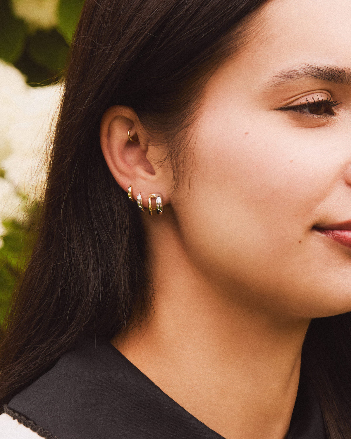 Boucles d'oreilles Farah, Jenna, Jessica or argent