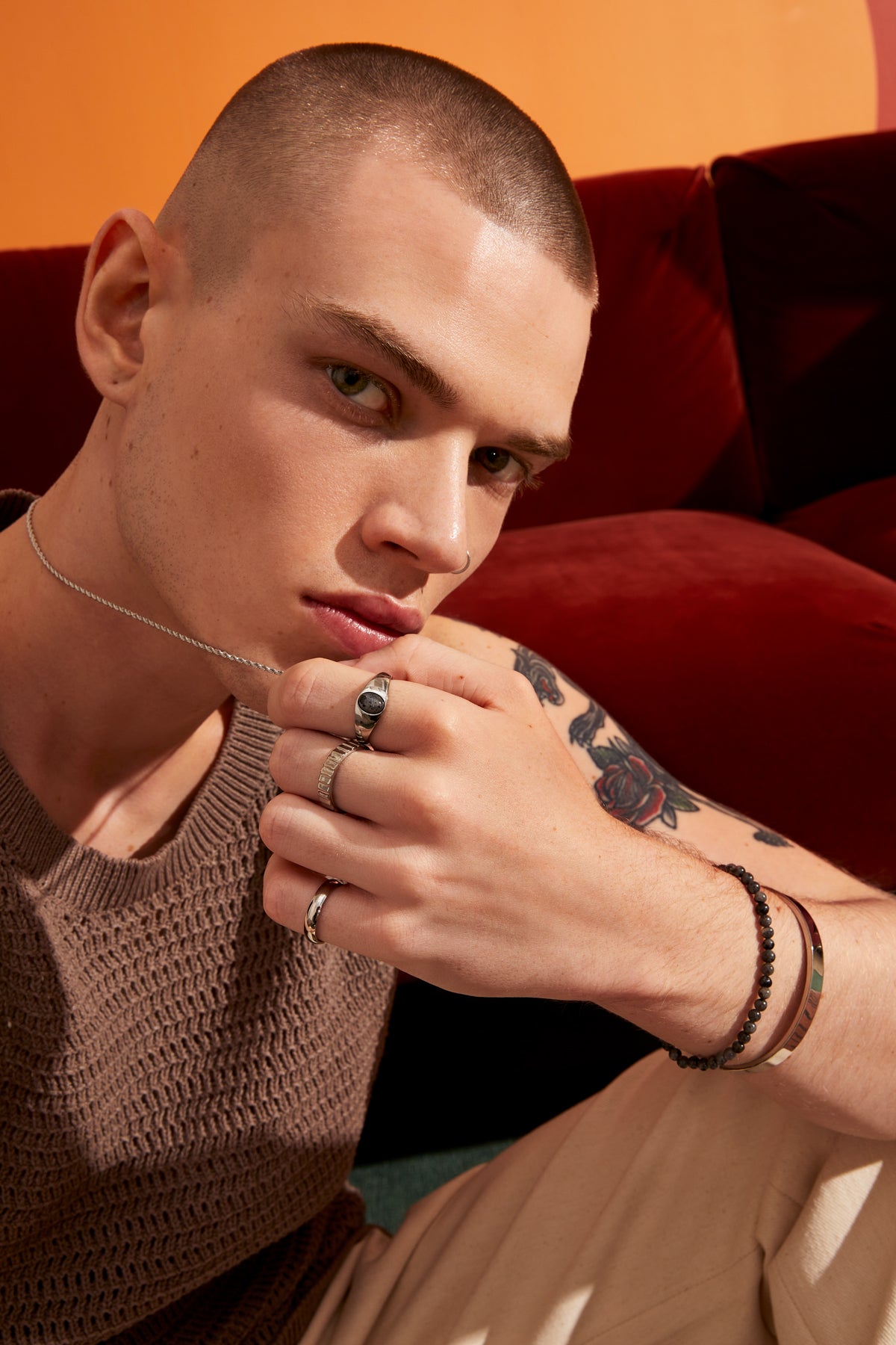 Mannequin Bracelet Léo Labradorite