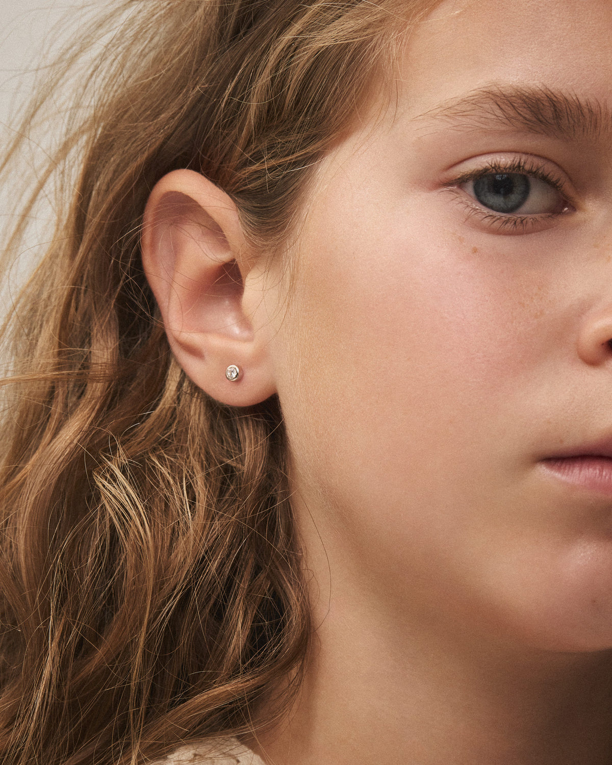 boucles d'oreilles Ava argent close up