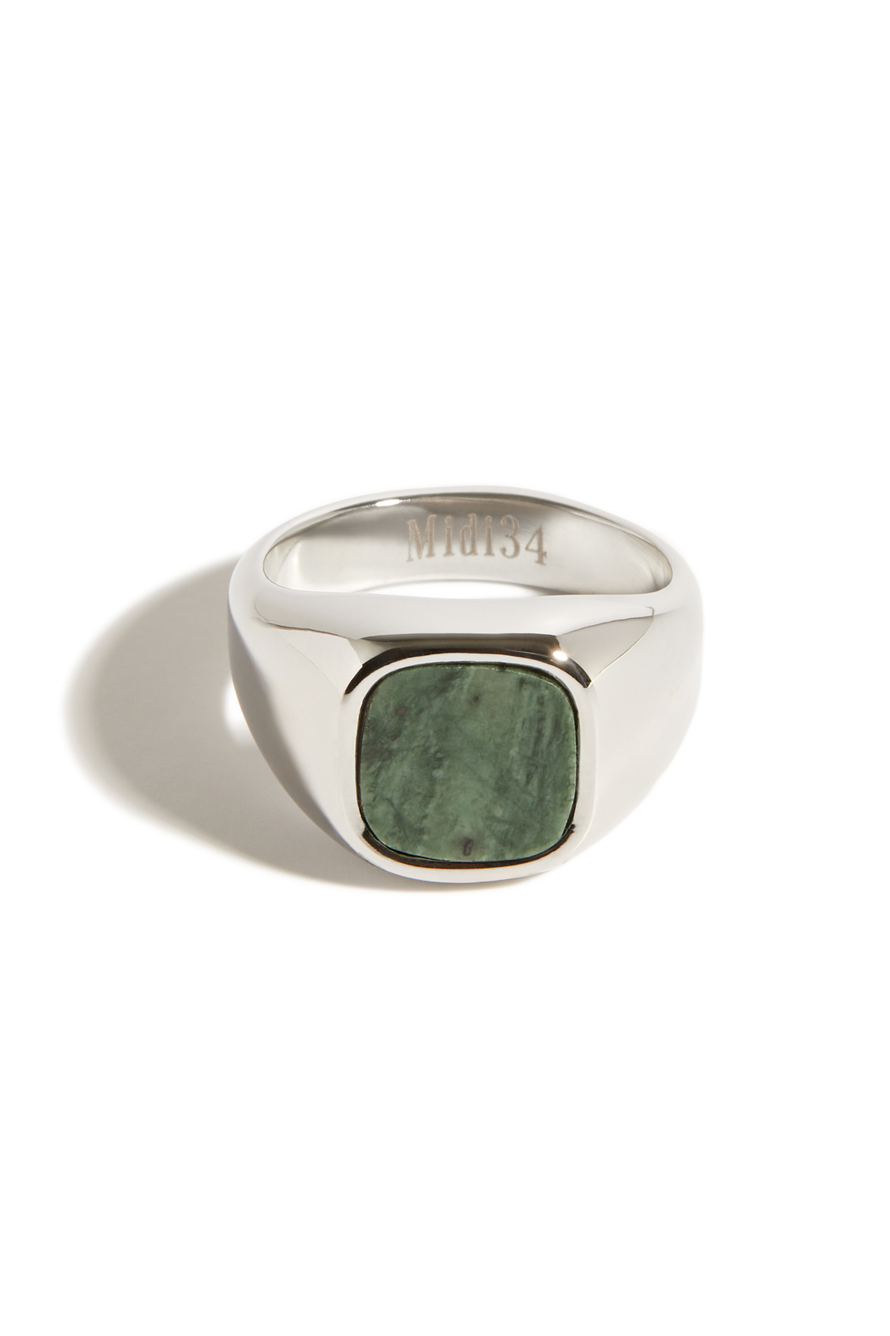 Bague Clément – Marbre vert