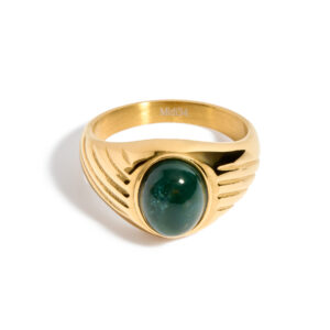Bague Marius agate or 1