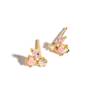 Boucles d'oreilles Delphine or