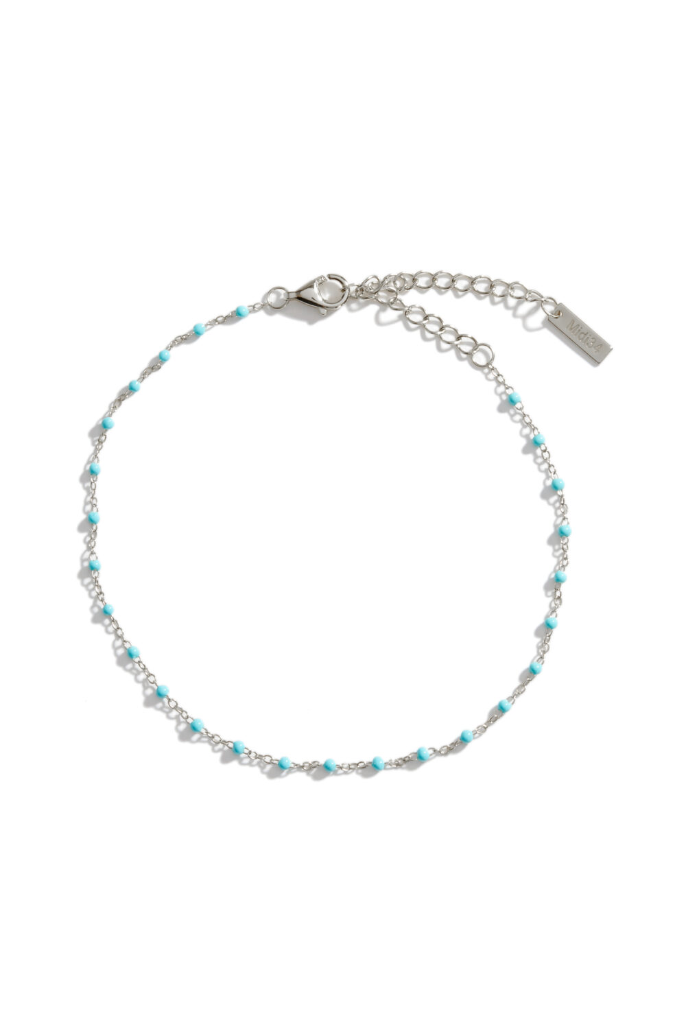 Satellite enamel anklet