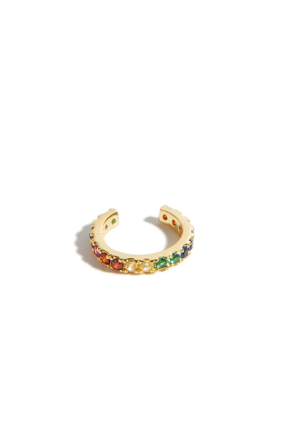 Zaclivia rainbow ear cuff