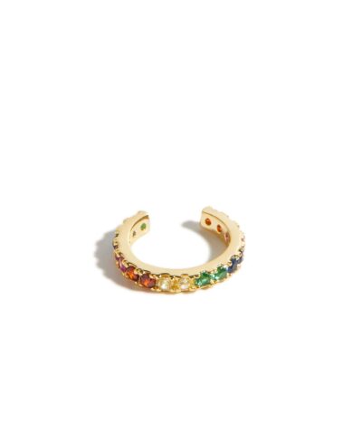 Zaclivia rainbow ear cuff