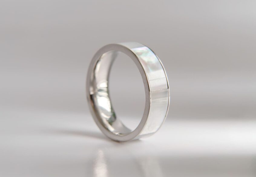 Bague Moss argent - soldes