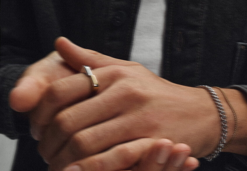 Samuel two tone ring