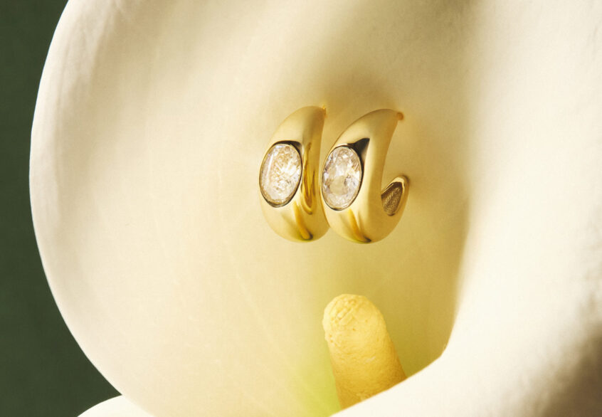 Boucles d'oreilles Laura or