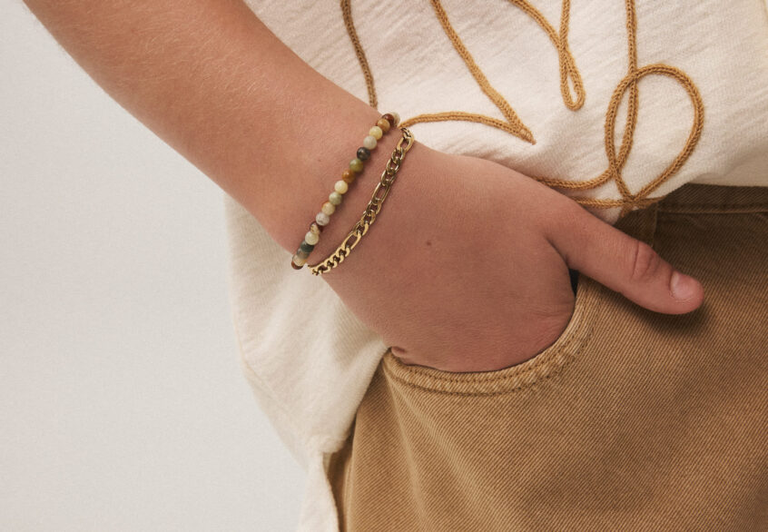 Bracelet james et bracelet Maxime or