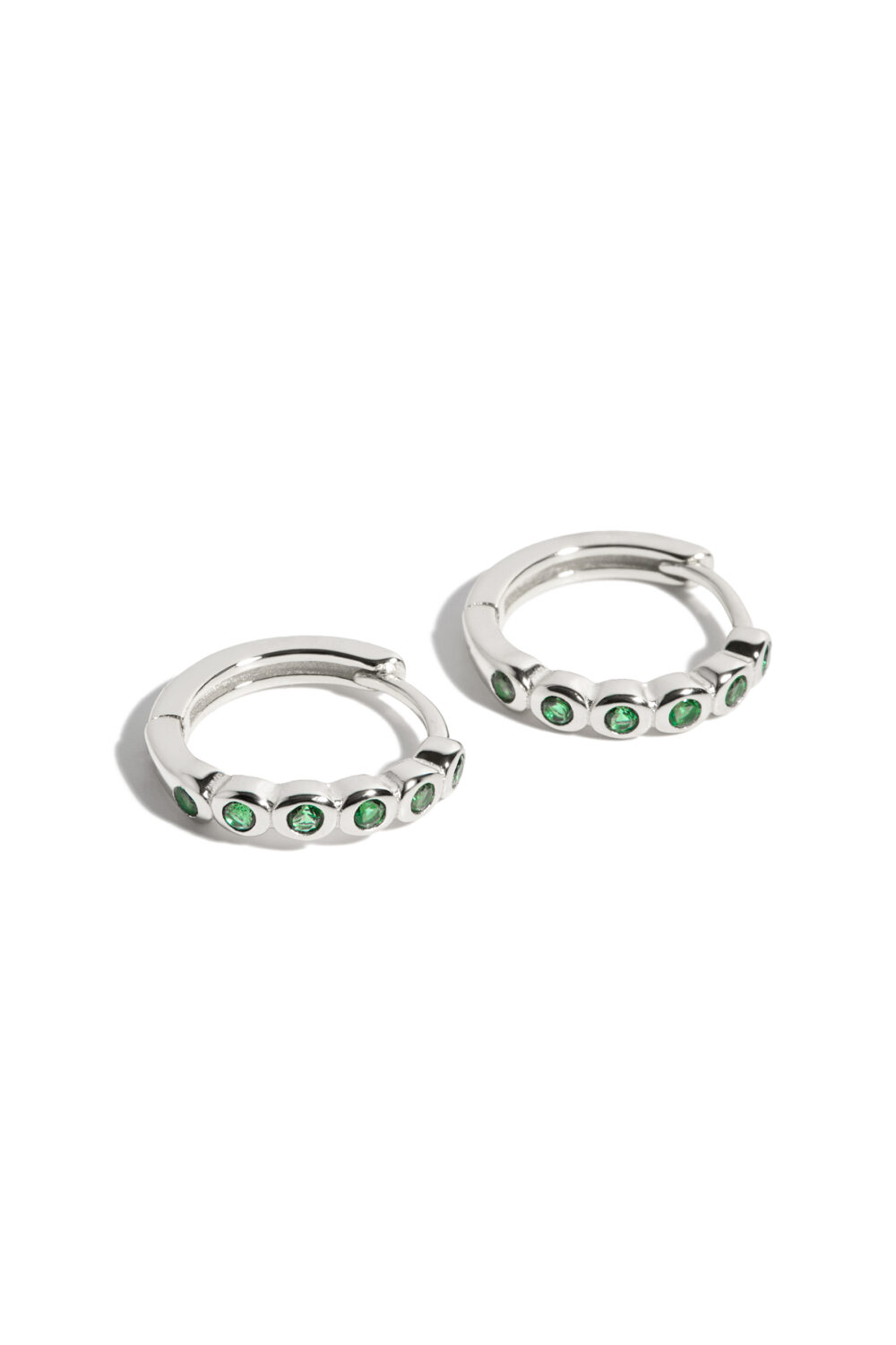 Jeanne Earrings - Emerald