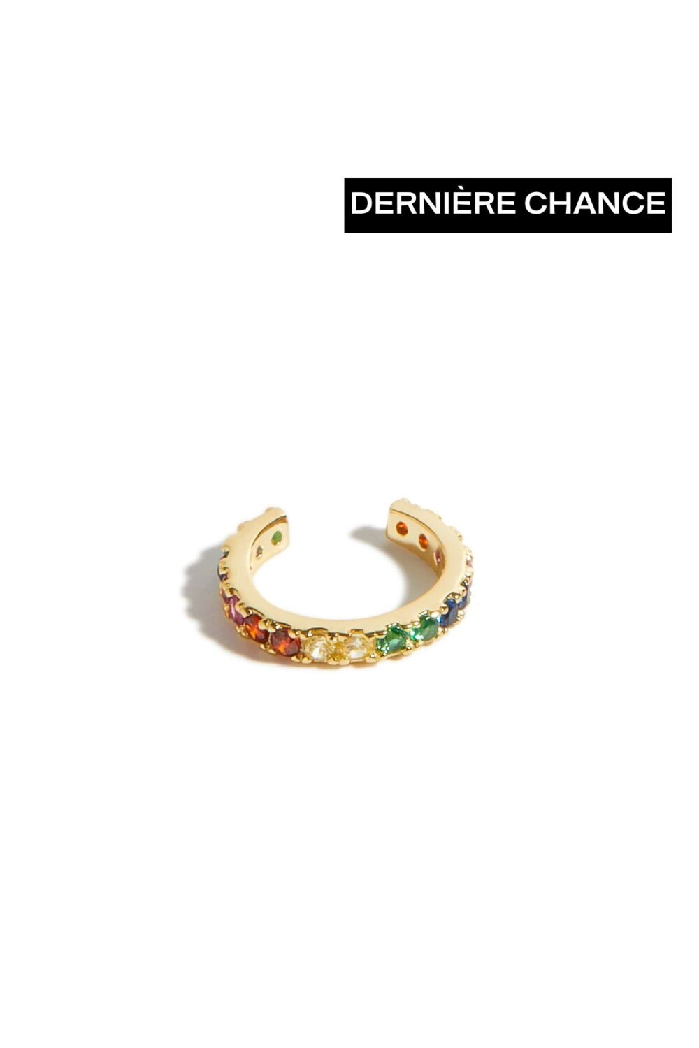 Zaclivia rainbow ear cuff