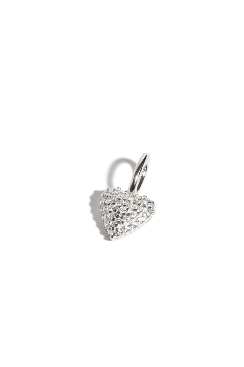 Pendentif petit coeur brillant