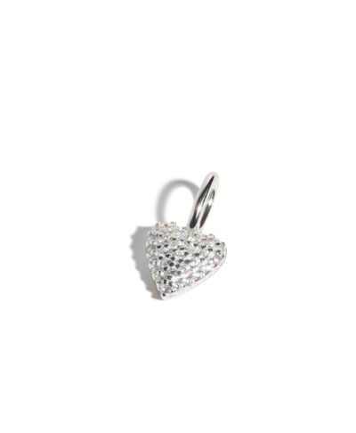 Pendentif petit coeur brillant
