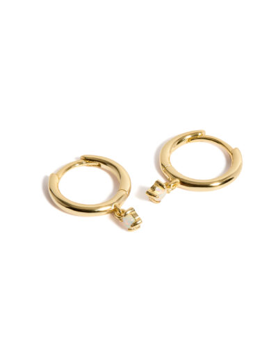 Boucles d&rsquo;oreilles Opaline