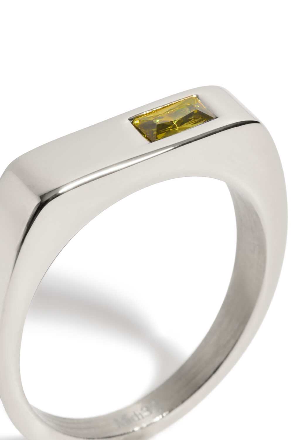 Bague Evan - Zircon Vert